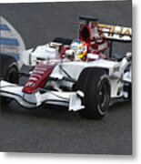 F1 Testing In Jerez - Day 3 #1 Metal Print