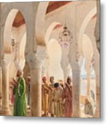 Georges Bretegnier 1860 - 1892   The Kasbah Gate, Tangiers 1890 #1 Metal Print