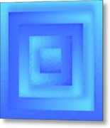 Water Cube Metal Print