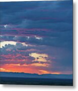 Great Sand Dunes National Park Thunderstorm #1 Metal Print