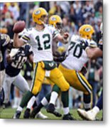 Green Bay Packers V San Diego Chargers #1 Metal Print
