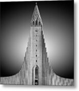 Hallgrimskirkja #1 Metal Print