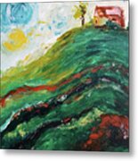 House On A Hill #1 Metal Print