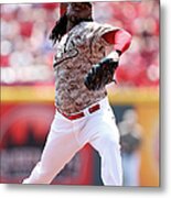 Johnny Cueto #1 Metal Print