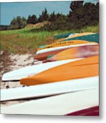 Kayaks #2 Metal Print