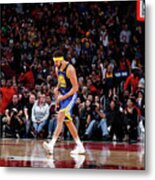 Klay Thompson #1 Metal Print