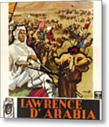 ''lawrence Of Arabia'', 1962 - Art By Angelo Cesselon Metal Print