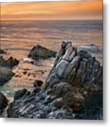 Lover's Point Sunset 4 Metal Print