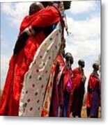 Maasai Women #2 Metal Print