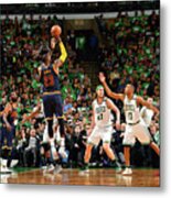 Michael Jordan And Lebron James #1 Metal Print