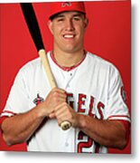 Mike Trout #1 Metal Print