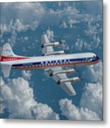 National Airlines Lockheed Electra Metal Print
