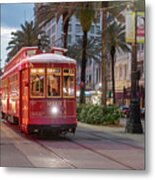 New Orleans Streetcar #1 Metal Print