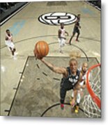 New York Knicks V Brooklyn Nets #1 Metal Print