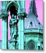 Notre Dame Cathedral - Jean Xxiii Square #1 Metal Print