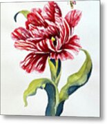Parrot Tulip  #2 Metal Print
