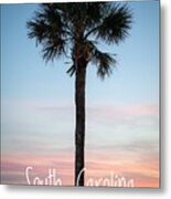 Sc Palmetto Tree  #1 Metal Print