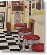 The Malt Shop #1 Metal Print