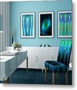The Shiny Ones Dream Office Edesign #2 Metal Print