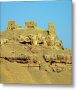 Tombs Of Nobles Mountain In Egypt #1 Metal Print