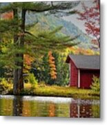 Tranquility In Vermont #1 Metal Print