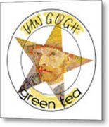 Van Gogh Green Tea Metal Print