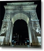 Washington Square Arch The North Face Metal Print