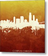 Corpus Christi Texas Skyline #10 Metal Print