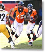 Pittsburgh Steelers V Denver Broncos #10 Metal Print