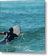 Playa Bruja Surfing Mazatlan Mexico #10 Metal Print