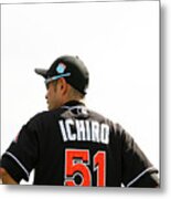 Ichiro Suzuki #11 Metal Print