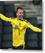 Mk Dons V Middlesbrough - Sky Bet Championship #11 Metal Print