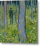 Undergrowth With Two Figures #16 Metal Print