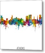 Athens Georgia Skyline #17 Metal Print