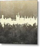 Iowa City Iowa Skyline #19 Metal Print