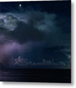 Lightning Storm Off The Coast Of Mazatlan Mexico #19 Metal Print