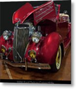 1936 Ford Deluxe Convertible Metal Print