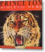 1938 Princeton Tiger Art Metal Print