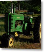 1940s John Deere Model A Row Crop Tractor Metal Print