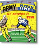 1958 Army Vs. Navy Metal Print