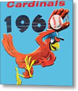 1960 Cardinals Metal Print