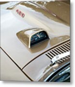 1968 Gold Pontiac Firebird 400 X101 Metal Print