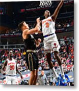 2021 Nba Playoffs - New York Knicks V Atlanta Hawks Metal Print