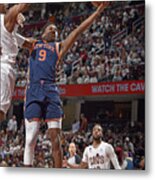 2023 Nba Playoffs Game Five - New York Knicks V Cleveland Cavaliers Metal Print