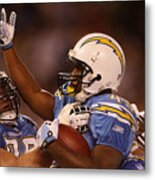 Afc Wild Card Game: Indianapolis Colts V San Diego Chargers #2 Metal Print