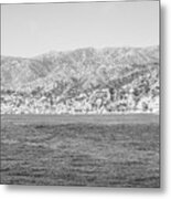 Catalina Island Black And White Photo #2 Metal Print