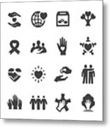Charity Icons - Acme Series #2 Metal Print