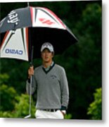 Crowne Plaza Invitational At Colonial - Round Two #2 Metal Print