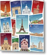 France Travels #2 Metal Print