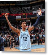 Houston Rockets V Memphis Grizzlies #2 Metal Print